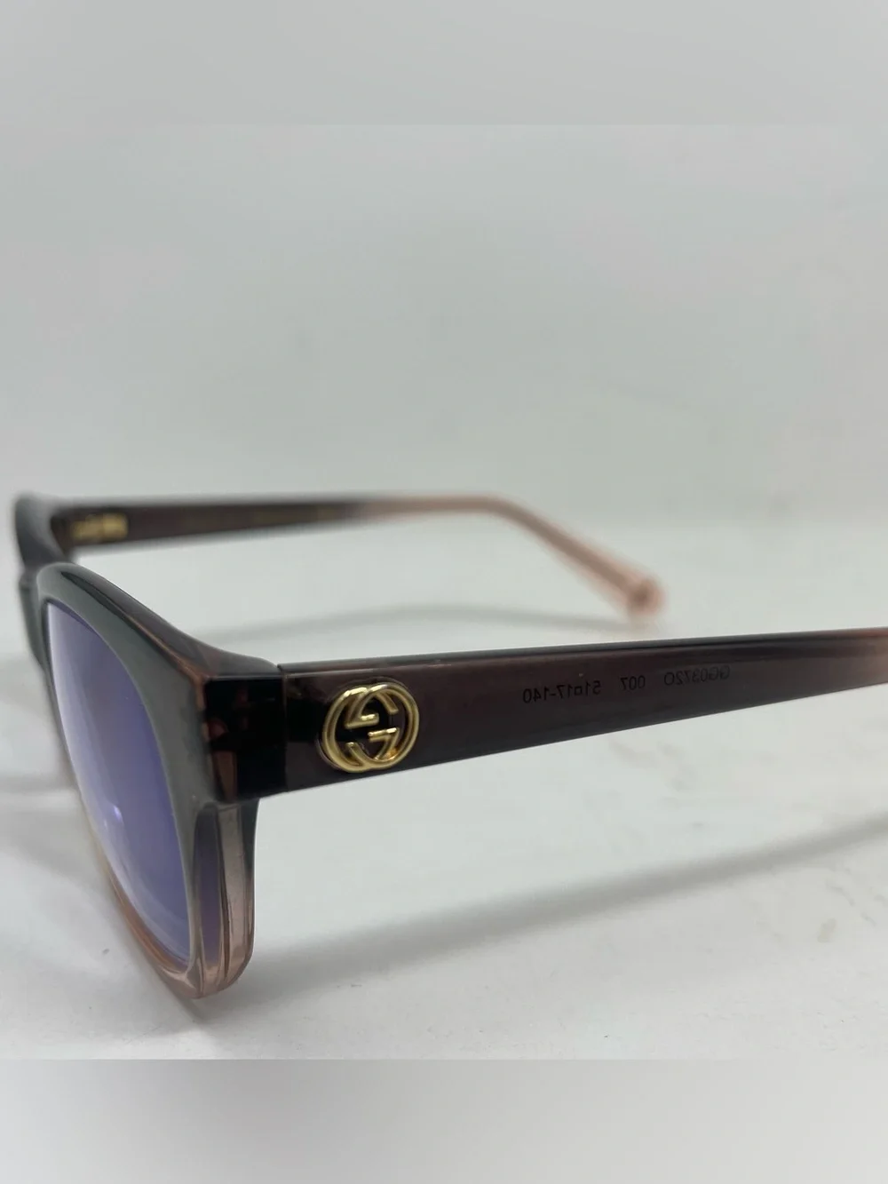 Gucci Eyeglasses Frames GG03720 007 Brown Fade 48-17-140